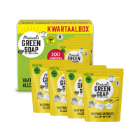 4X Marcel's Green Soap Vaatwascapsules Eco All In One 25 stuks