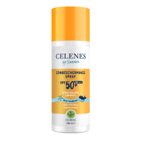 3X Celenes Herbal Zonnebrand Spray Kids SPF 50+ Alle Huidtypes 150 ml