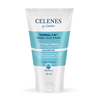 3X Celenes Thermal 3 in 1 Reiniger Scrub Masker 150 ml