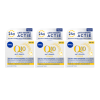 3X NIVEA Q10 Dagcrème Anti Rimpel Power SPF 30 50 ml