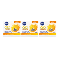 3X NIVEA Q10 Dagcrème Energy SPF 15 50 ml