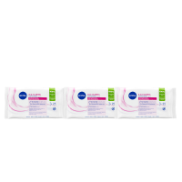 3X NIVEA Reinigingsdoekjes Droge Huid 25 stuks