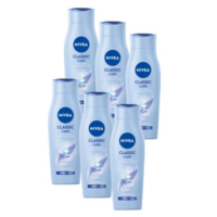 6X NIVEA Shampoo Classic Care 250 ml