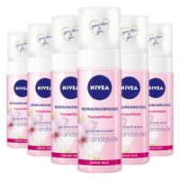 6X NIVEA Reinigingsmousse Verzachtend 150 ml