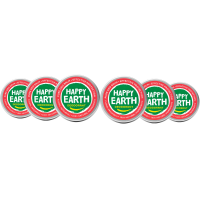 6X Happy Earth 100% Natuurlijke Deodorant Balm Floral Patchouli 45 gr