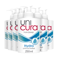 6X Unicura Antibacteriële Handzeep Hydra 250 ml