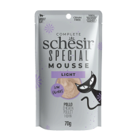 12X Schesir Special Cat Mousse Light Kip 70 gr