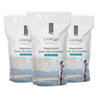 3X Zarqa Dode Zeekristallen Magnesium 1 kg