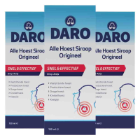 3X Daro Alle Hoest Siroop 150 ml