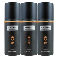 3X Amando Deodorant Rich 150 ml