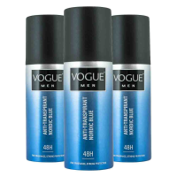 3X Vogue Men Anti Transpirant Nordic Blue 150 ml