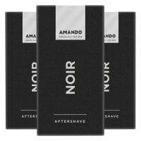 3X Amando Noir Aftershave 50 ml