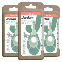3X Jordan Green Clean Tandenborstel Baby 0 2