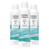 3X Therme Finn Sauna Foaming Shower Gel 200 ml