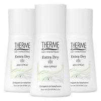 3X Therme Anti Transpirant Extra Dry 48H Spray 75 ml