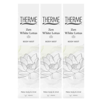3X Therme Zen White Lotus Body Mist 60 ml