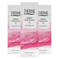 3X Therme Saigon Pink Lotus Massage Olie 125 ml