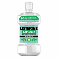 3X Listerine Naturals Mondwater Tandbescherming 500 ml