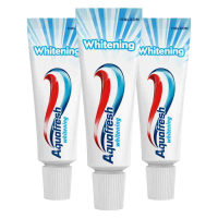 3X Aquafresh Tandpasta Whitening Mini 15 ml