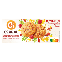 Céréal Koekjes Appel Framboos 138 gr