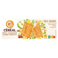 Céréal Koekjes Appel Hazelnoot 230 gr