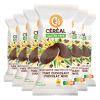 6X Céréal Rijstwafel Pure Chocolade Glutenvrij en Lactosevrij 130 gr