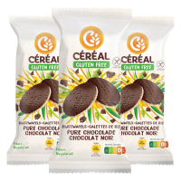 3X Céréal Rijstwafel Pure Chocolade Glutenvrij en Lactosevrij 130 gr
