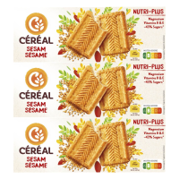 3X Céréal Koekjes Sesam 230 gr