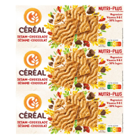 3X Céréal Koekjes Sesam Chocolade 200 gr