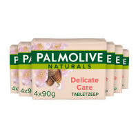 6X Palmolive Tabletzeep Naturals Amandel Melk 4x 90 gr
