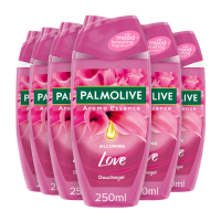 6X Palmolive Douchegel Aroma Essence Alluring Love 250 ml