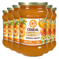 6X Céréal Jam Abrikozen 320 gr