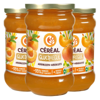 3X Céréal Jam Abrikozen 320 gr