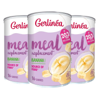 3X Gerlinea Milkshake Banaan 436 gr