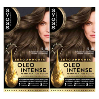 2X Syoss Oleo Intense Haarverf 5 10 Cool Bruin