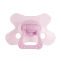 2X Difrax Fopspeen Natural 12+ mnd Rose