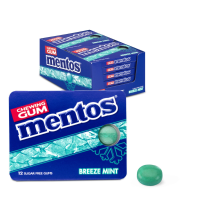 Mentos Kauwgom Breeze Mint 12 x 12 stuks
