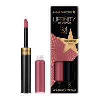 2X Max Factor Lipfinity Liquid Lipstick Limited Edition 084 Rising Star 2,3 ml
