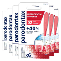 6X Parodontax Interdentale Ragers 0,5mm ISO 2 met Dop 6 stuks