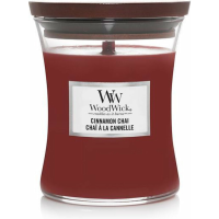 WoodWick Geurkaars Medium Cinnamon Chai 275 gr