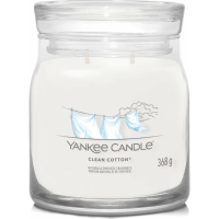 Yankee Candle Geurkaars Medium Jar Clean Cotton 368 gr