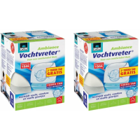 2X Bison Vochtvreter + 2 Navullingen Ambiance 2 x 100 gr
