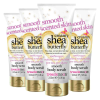 4X Treaclemoon Creamy Shea Butterfly Body Scrub 225 ml