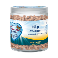 Renske Gezonde Beloning Mini Hartjes Hondensnack Kip & Wortel 300 gr