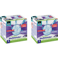 2X Bison Vochtvreter Turbo tab Lavendel 100 gr