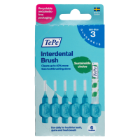 6X TePe Interdentale Ragers Original 0,6 mm Blauw 6 stuks