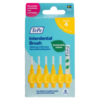 3X TePe Interdentale Ragers Original 0,7 mm Geel 6 stuks