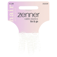 3X Zenner Kabelelastiek Transparant Small 3 stuks