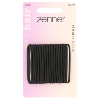 Zenner Elastieken Dun Zwart 24 stuks