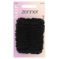 4X Zenner Elastieken Donut Zwart 2 stuks